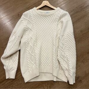 ARITZIA Sunday Best Peggy Sweater size L white